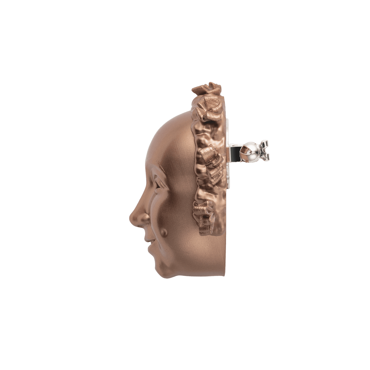 FRANSENKLEIDLE BROSCHE